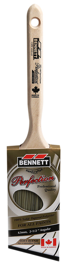 Bennett 2-1/2" " Polyester Blended Angle Brush