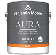 AURA Waterborne Exterior Paint - Satin Finish F631