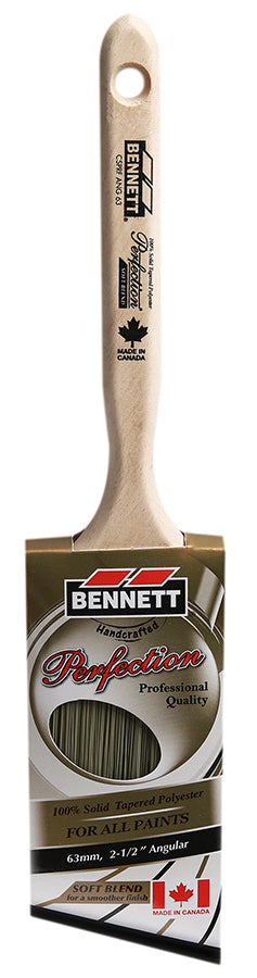 Bennett 2-1/2" "  Polyester Blended Angle Brush